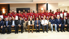 وزير الرياضة يشهد ختام دورة للأكاديمية الإفريقية لكرة اليد للمدربين الدوليين