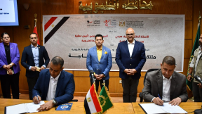 وزير الشباب والرياضة ومحافظ القليوبية يشهدان توقيع بروتوكول تعاون لتنظيم الإعلانات داخل الهيئات الشبابية