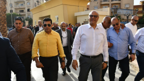 وزير الشباب والرياضة ومحافظ القليوبية يتفقدان مركز التنمية الشبابية بالعبور ويعلنان افتتاح الملعب الرئيسي