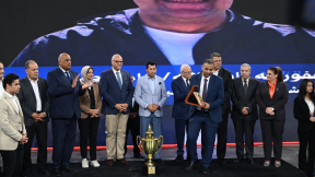 وزير الرياضة ومحافظ القليوبية يشهدان نهائي دوري مراكز الشباب لكرة اليد