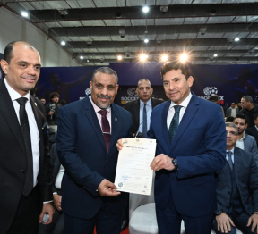 بالصور . . وزير الشباب والرياضة يدشن المنصه الوطنية الرياضية للخدمات الرقمية