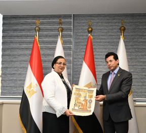 وزير الشباب يوقع بروتوكول تعاون مع المجلس القومي للمرأة