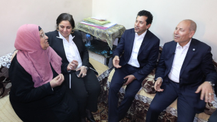 وزير الشباب  ومحافظ القاهرة يتفقدان تجهيزات إفطار المطرية "١٥ رمضان" وسط استقبال شعبي حافل