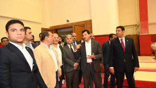 وزير الشباب والرياضة يناقش مستقبل الرياضة المصرية مع رؤساء التحرير في ضوء توجيهات الرئيس السيسي