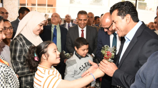 وزير الرياضة ومحافظ القليوبية يفتتحان عدداً من المشروعات الجديدة بمركز التنمية الشبابية والرياضية بشبرا الخيمة