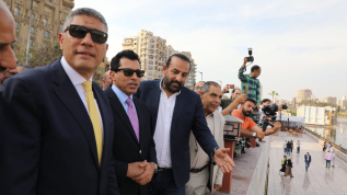 وزير الرياضة ومحافظ الجيزة يفتتحان ملاعب نادي الصحفيين النهري
