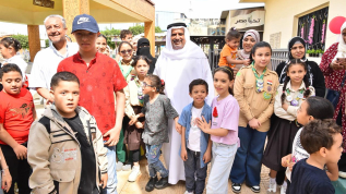 وفد مؤسسة زايد العليا لأصحاب الهمم يفتتح مركز التخاطب وتنمية المهارات بمركز التنمية الشبابية بالشيخ زايد بالاسماعيلية