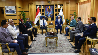 وزير الشباب والرياضة يزور جامعة المنصورة للمشاركة في مناقشة رسالة دكتوراه بكلية التجارة