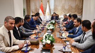 وزير الشباب يلتقي أعضاء نموذج محاكاة مجلس الشيوخ