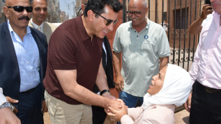 وزير الشباب والرياضة ومحافظ دمياط يتفقدان منشآت مركز شباب التوفيقية ضمن مبادرة "حياة كريمة