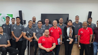 ندوة توعوية حول المنشطات والتغذية الرياضية استعدادًا للبطولة الإفريقية للكرة الطائرة جلوس