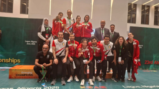 وزير الشباب والرياضة يهنئ أبطال مصر بعد حصد 6 ميداليات في اليوم الأول لبطولة أفريقيا للسلاح بنيجيريا