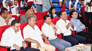 وزير الشباب ومحافظ بورسعيد يشهدا إطلاق الموسم السابع لمشروع متطوعي وزارة الشباب والرياضة YLY
