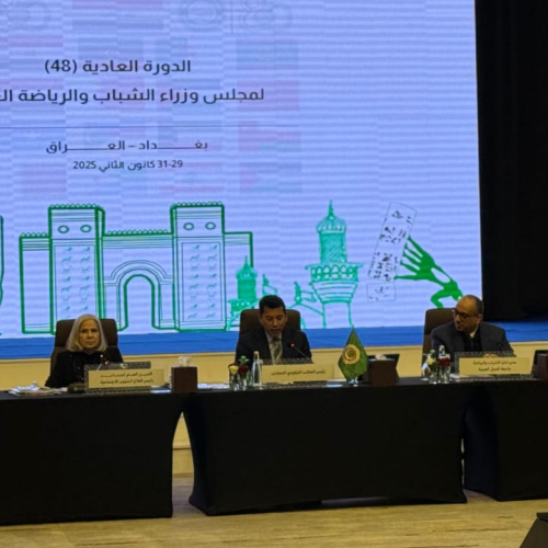 وزير الشباب والرياضة يترأس اجتماع الدورة (71) للمكتب التنفيذي لمجلس وزراء الشباب والرياضة العرب