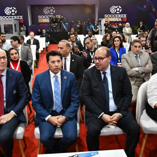 وزير الشباب والرياضة يفتتح مؤتمر “SOCCEREX MENA” في مصر لأول مرة ضمن فعاليات معرض سبورتس اكسبو 2025