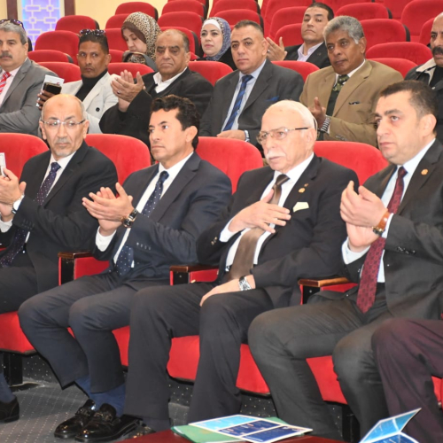 بالصور.. وزير الرياضة يشهد مؤتمر الاتحاد العام الرياضي للشركات