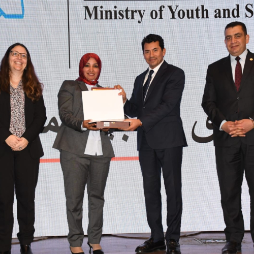 وزير الشباب والرياضة يشهد المؤتمر الصحفي للإعلان عن إطلاق برنامج المدرب المجتمعي