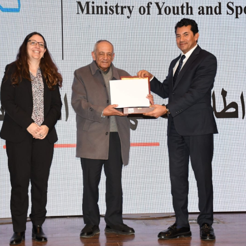 وزير الشباب والرياضة يشهد المؤتمر الصحفي للإعلان عن إطلاق برنامج المدرب المجتمعي