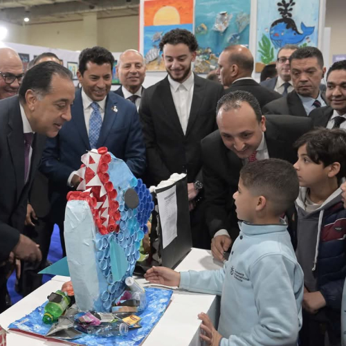 بالصور .. رئيس الوزراء يفتتح معرض سبورتس اكسبو 2025