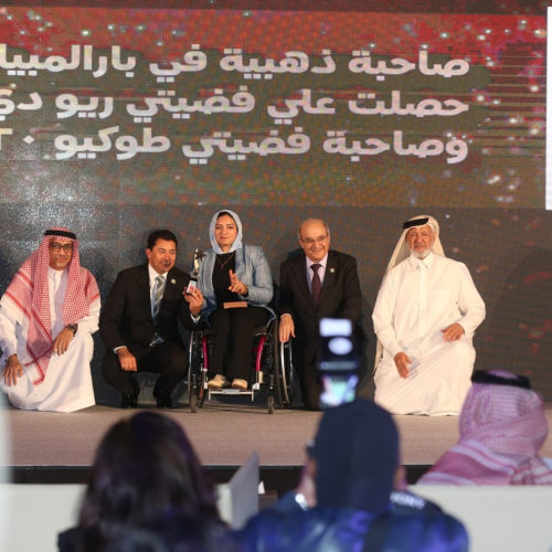 بالصور.. وزير الشباب والرياضة يشهد فعاليات المؤتمر السنوي الخامس للثقافة الرياضية العربية بالدوحة