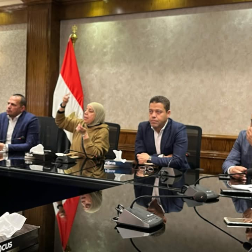 بالصور .. بحث سُبل تعزيز التصويت الالكترونى  لبرلمان الطلائع بالتعاون مع النيابة الإدارية ووزارة التخطيط*