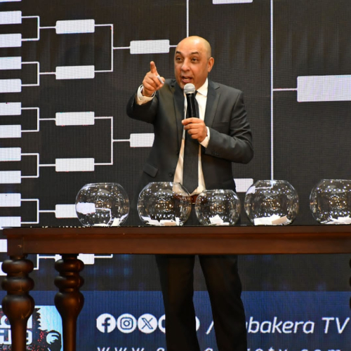 وزير الشباب والرياضة يشهد مراسم إجراء قرعة عباقرة الصحاب الموسم الخامس