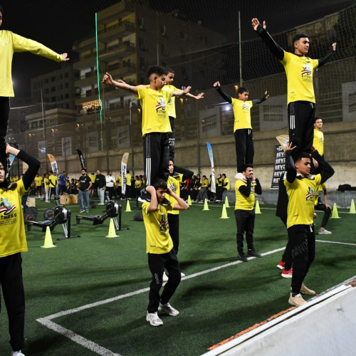بالصور .. وزير الشباب والرياضة يُشارك في فعاليات "30 يوم لياقة في رمضان"