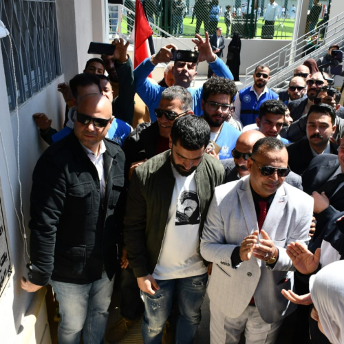 وزير الشباب ورئيس الهيئة العربية للتصنيع يفتتحان مركز شباب محمد صلاح