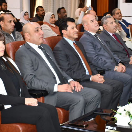 وزير الشباب والرياضة يشهد مراسم إجراء قرعة عباقرة الصحاب الموسم الخامس