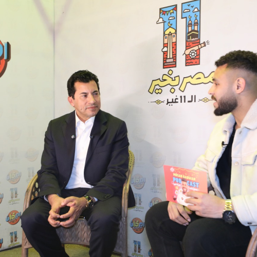 وزير الشباب  ومحافظ القاهرة يتفقدان تجهيزات إفطار المطرية "١٥ رمضان" وسط استقبال شعبي حافل