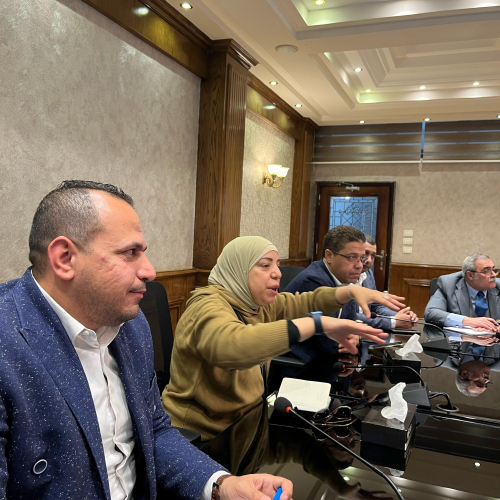 بالصور .. بحث سُبل تعزيز التصويت الالكترونى  لبرلمان الطلائع بالتعاون مع النيابة الإدارية ووزارة التخطيط*