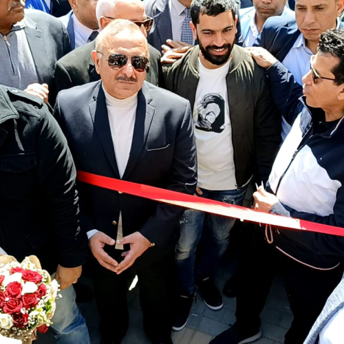 وزير الشباب ورئيس الهيئة العربية للتصنيع يفتتحان مركز شباب محمد صلاح