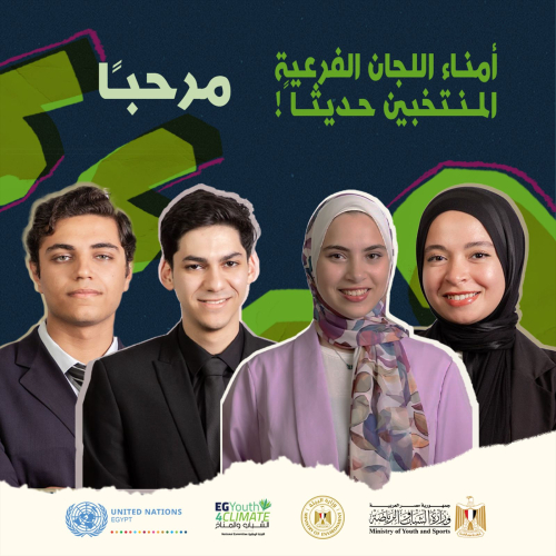 وزيرا الشباب والرياضة والبيئة يُعلنان نتيجة انتخابات أمناء اللجان الفرعية للجنة الوطنية للشباب والمناخ