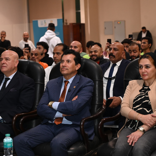 د. أشرف صبحي يطلق فعاليات مهرجان الخدمة العامة والتطوع