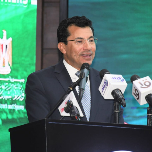 وزير الشباب والرياضة يشهد المؤتمر الصحفي لبطولة أندية كرة القدم الإلكترونية