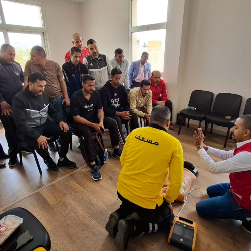 وزارة الشباب  وأندية وادي دجلة تطلقان برنامجًا تدريبيًا لرفع كفاءة الكوادر الرياضية في الإسعافات الأولية*