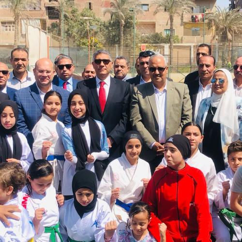بالصور .. محافظ الجيزة يشهد احتفالية مديرية الشباب والرياضة بيوم اليتيم بمركز شباب الصف