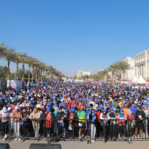 وزير الرياضة يشهد إطلاق أكبر ماراثون من أجل التعليم المتميز بالجامعة البريطانية