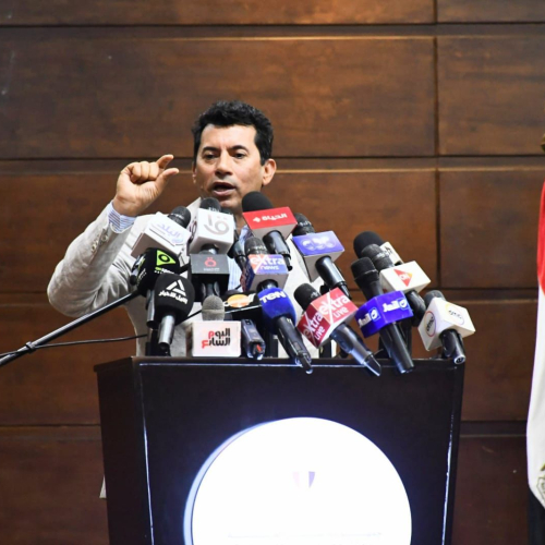 وزير الشباب يشهد توقيع بروتوكول تعاون مع نقابة الإعلاميين