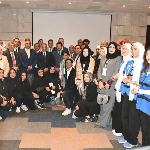 وزير الشباب والرياضة ومحافظ الاسماعيلية يشهدان افتتاح ملتقى الشباب العربي الأول للسياحة الشبابية والأسفار وملتقي المدراء التنفيذيون العرب