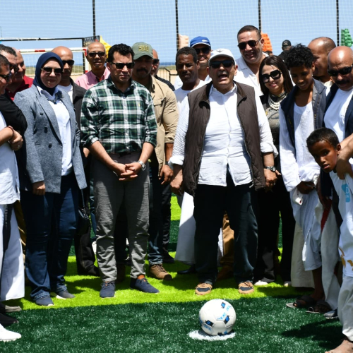وزير الشباب والرياضة يصل محافظة البحر الأحمر لتفقد المنشآت الشبابية والرياضية بمدن شلاتين وأبو رماد وحلايب
