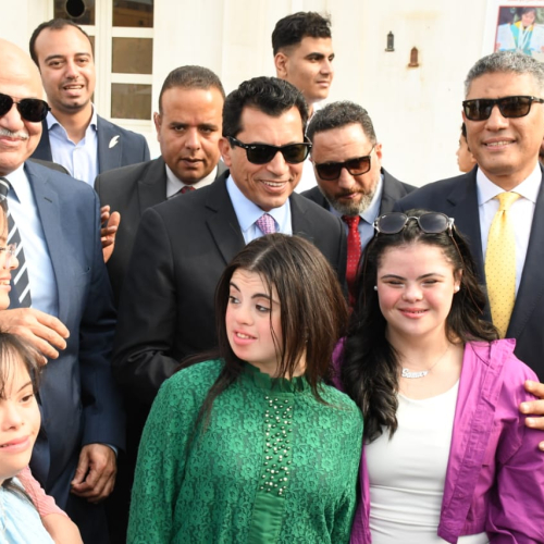 وزير الشباب ومحافظ الجيزة يفتتحان منشآت رياضية جديدة بنادي حدائق الأهرام