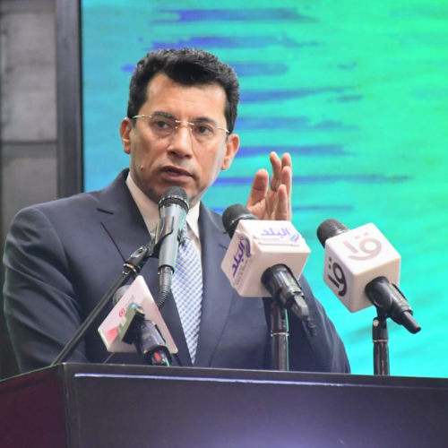 وزير الشباب والرياضة يشهد المؤتمر الصحفي لبطولة أندية كرة القدم الإلكترونية