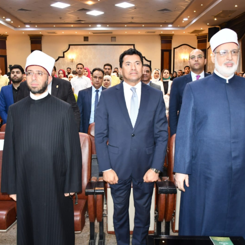 وزيرا الشباب والأوقاف ووكيل الأزهر يشهدون لقاءً حواريًا حول تعزيز الهوية الوطنية