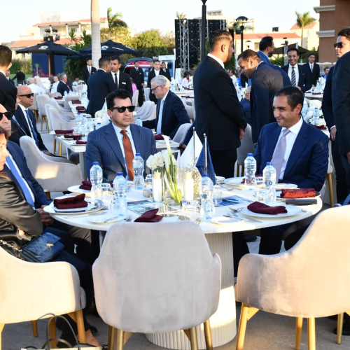 وزير الشباب والرياضة يفتتح البطولة العربية للجولف للناشئين والناشئات بمشاركة 12 دولة عربية