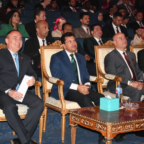 وزير الشباب والرياضة يشهد ختام فعاليات النسخة الخامسة لمنحة ناصر للقيادة الدولية