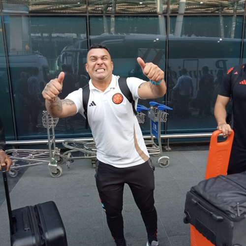 وصول منتخب كولومبيا اول المنتخبات المشاركة في بطولة خوفو الدولية