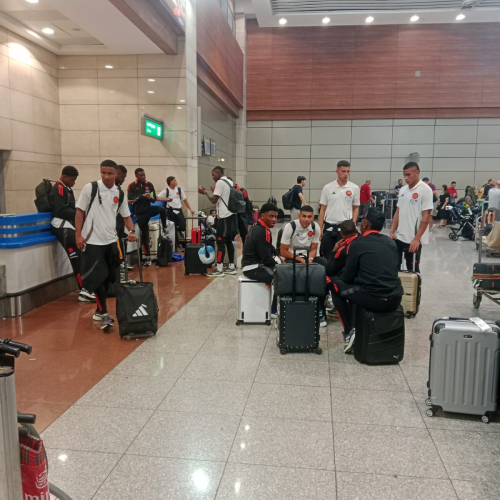 وصول منتخب كولومبيا اول المنتخبات المشاركة في بطولة خوفو الدولية