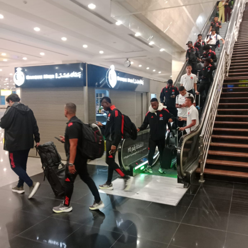وصول منتخب كولومبيا اول المنتخبات المشاركة في بطولة خوفو الدولية