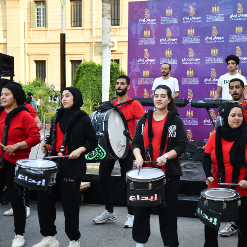 بالصور .. وزير الشباب يشهد ختام مهرجان ابداع 13